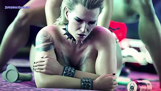 Sarışın sürtük ıslak amcık sikişi - 3 boyutlu gerçekçi animasyon