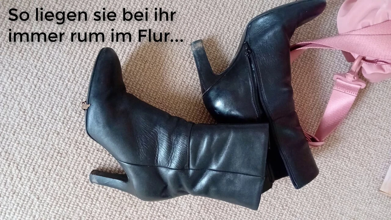 Elke dag enkellaarzen geneukt en gespoten