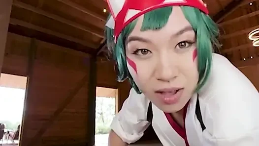 VRCosplayX kimmy kim als OVERWATCH 2 KIRIKO will Missverständnisse mit reiner leidenschaft glätten teil 1