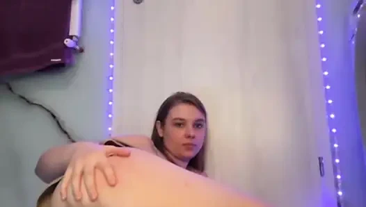 Bouncing tits and anal fingering