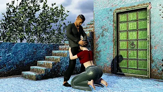 I Fucked My Friend's HOT Stepmom Doggy Style on the Rooftop