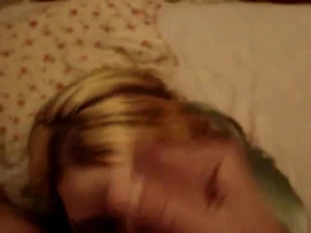 Blonde BBW Facialized - POV