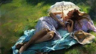 Чувственное эротическое искусство Vicente Romero Redondo