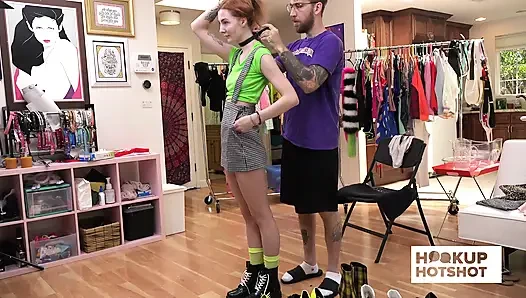 BTS - Megan Winters Shows Off Her Natural Charm Behind The Scenes!