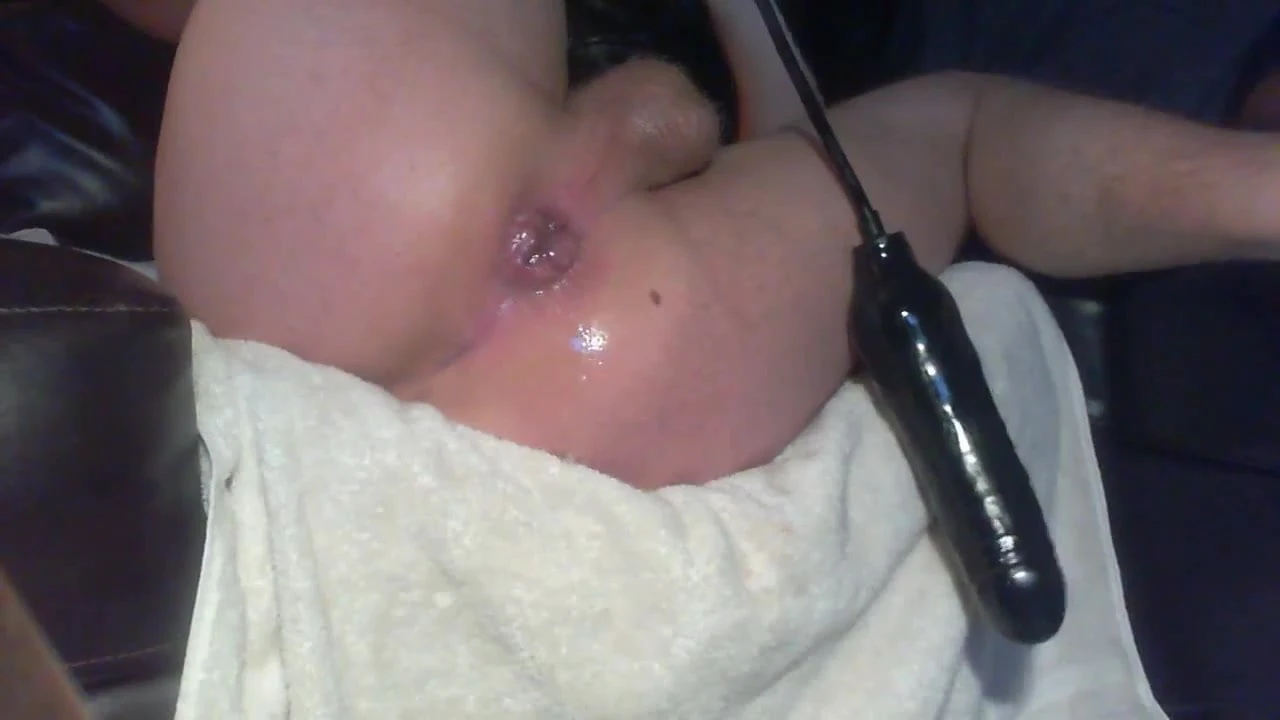 Heißer arsch, aufblasbarer dildo