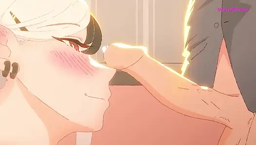 Kayoko's Perfect Blowjob Left Sensei Empty – and Her Satisfied.