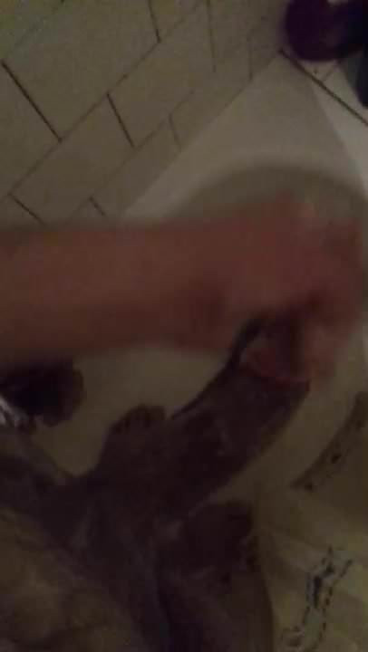 yo en la ducha