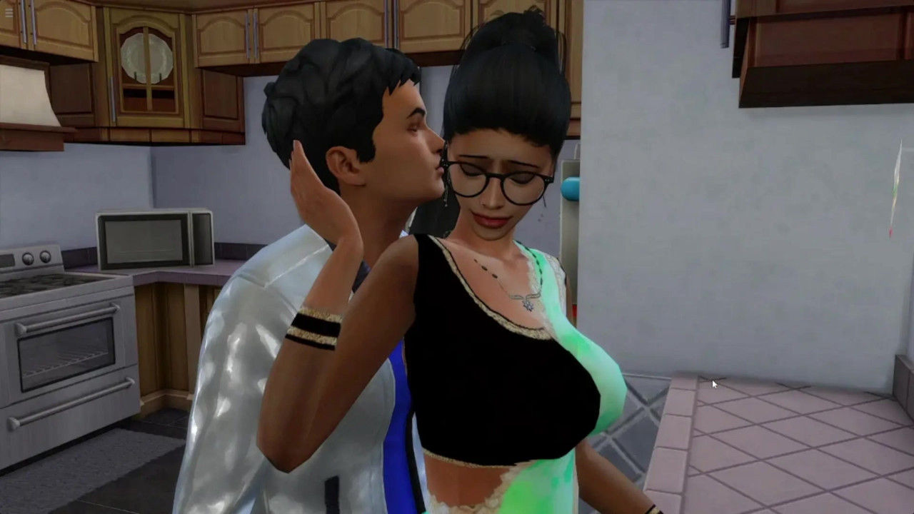 浮気しているインド人リチャ・バービーが18歳以上の少年とセックス