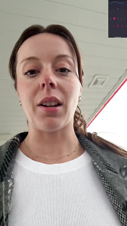Trying Not to Cum Too Loud While I Pump My Gas