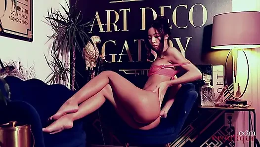 Lia lin - video seks art deco eye-rolling