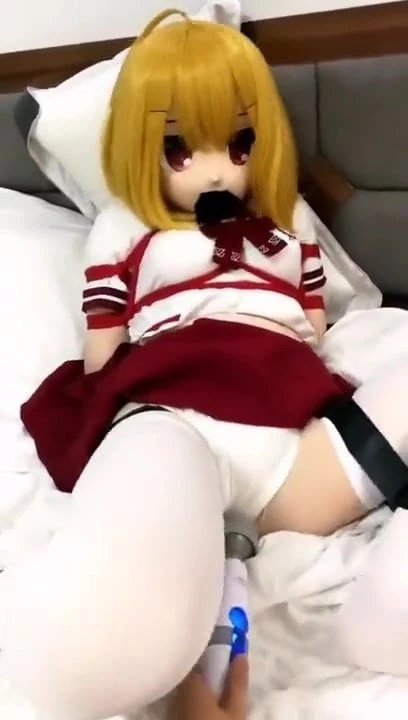 kigurumi bondage vibrating