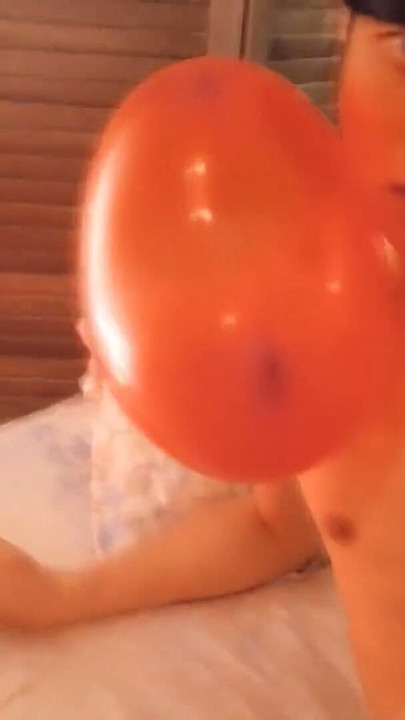 Happy Valentine's Day! Jon Arteen blows up balloons, one pops. The gay twink plays and dances. SFW | Clip 1