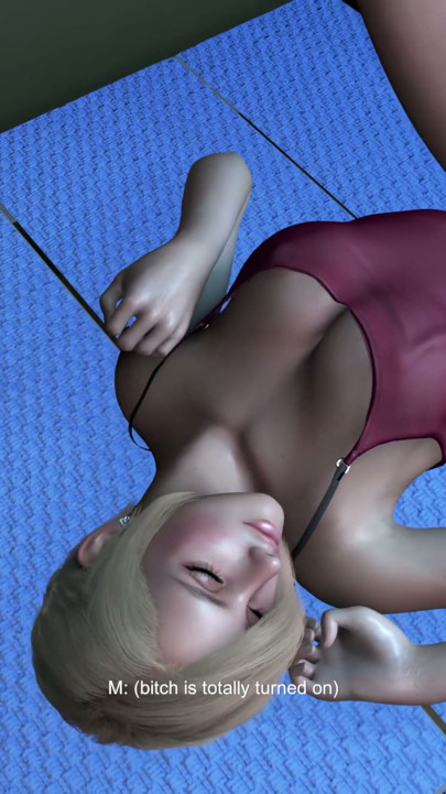 The Track Team's Hot Star Gets a "Special Examination" from the School Doctor! - 3D Animation 4K | Clip 2