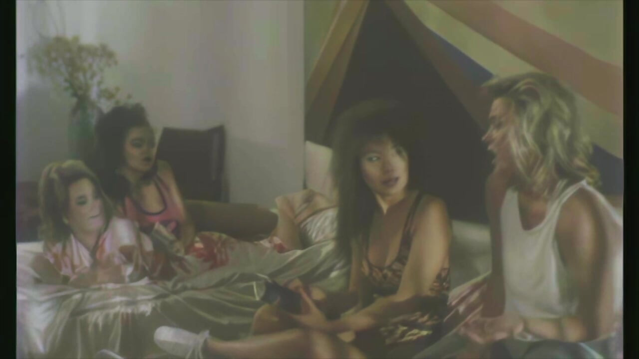 2 Vintage Scenes 2 White Guys and a Black Guy for Moana, and the Chinese Girl Gets Pounded in the Bathtub
