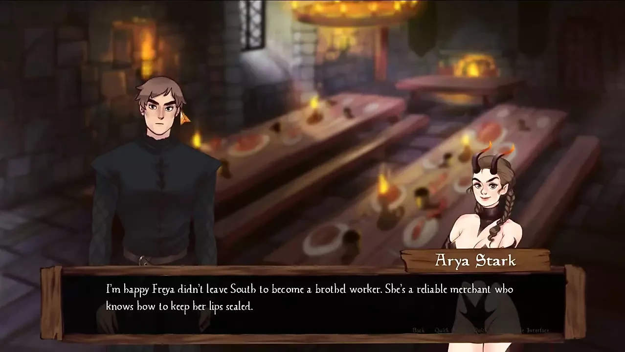 Game of Moans Whispers From the Wall - Parte 30 Tesão Senhora na Floresta por Loveskysan69