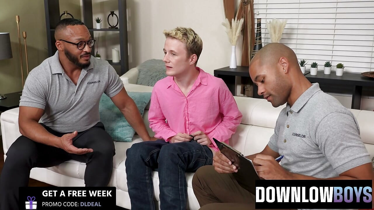 DOWNLOW BOYS - Dillon Diaz & Xavier Zane Give Sex Addict Benny Fox A Full Dick Down Intervention