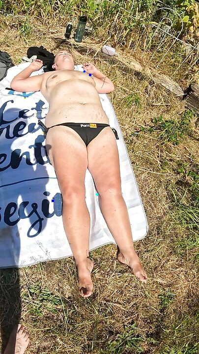 Nude Sunbathing. I Really Want to Encourage Others to Go Offline and Enjoy Real Life