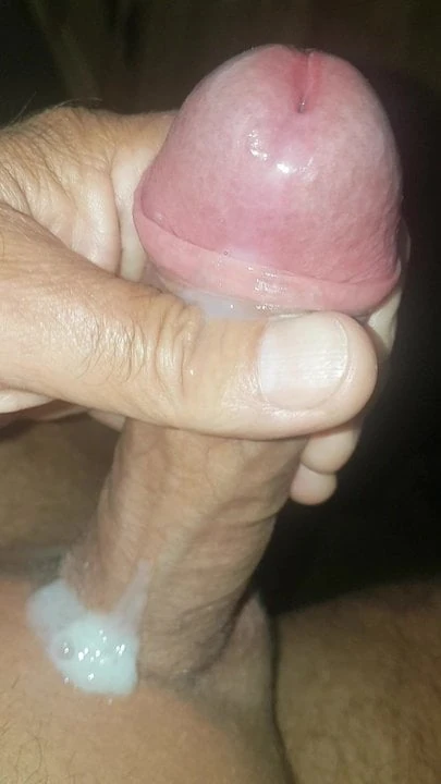 My cum shot.