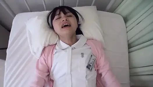 Beneath Her Gentle Smile, Nurse Nozomi Hides a Wild Appetite.