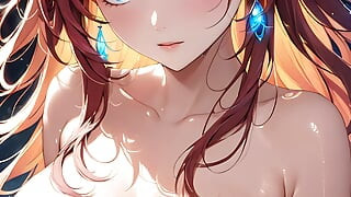 Colorbound gaze: apni lashesv se chamakti visps vali sundar yuva mahila