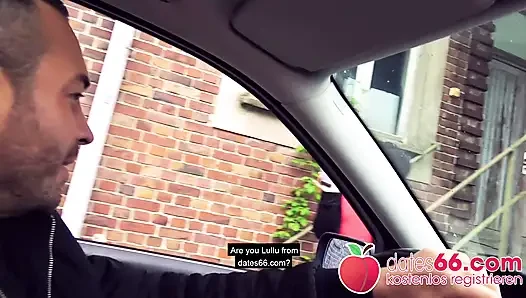 The Public Car Fucker: Hot Brunette (26 Years Old)