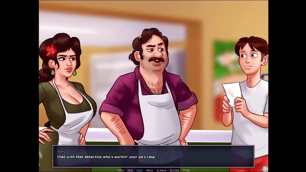 summertime saga - Jenny is pregnant again ... Odette had twinnies ... Johannes played spin the bottle with the ladies.