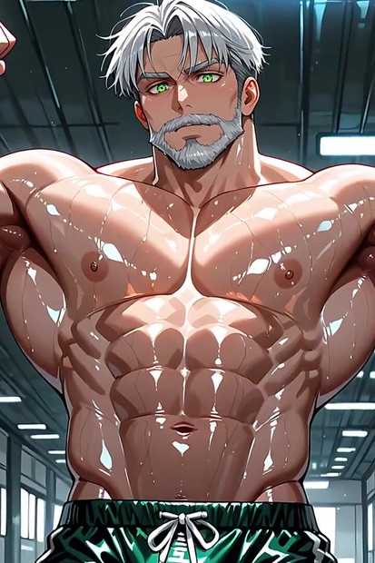 Ai Shirtless Hunks with Bulges