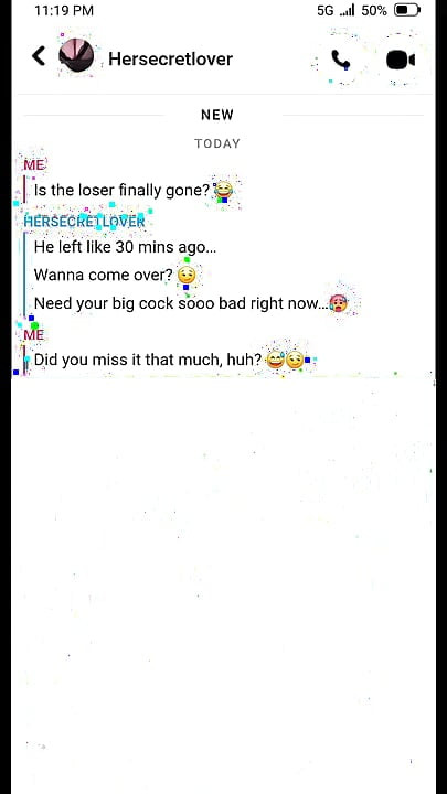 Il m’a baisée sur Snapchat pendant que mon mari était parti – à vif et profondément dans ma chatte !