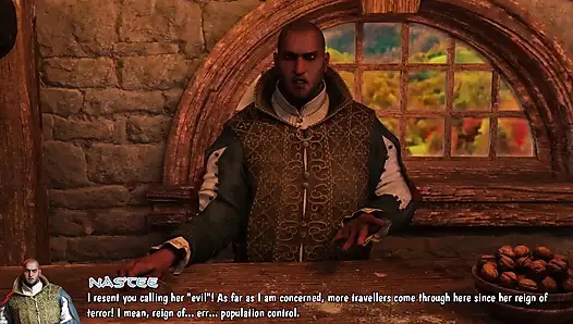 Barbarian Buster - Грудастую Официантку Жестко Трахают