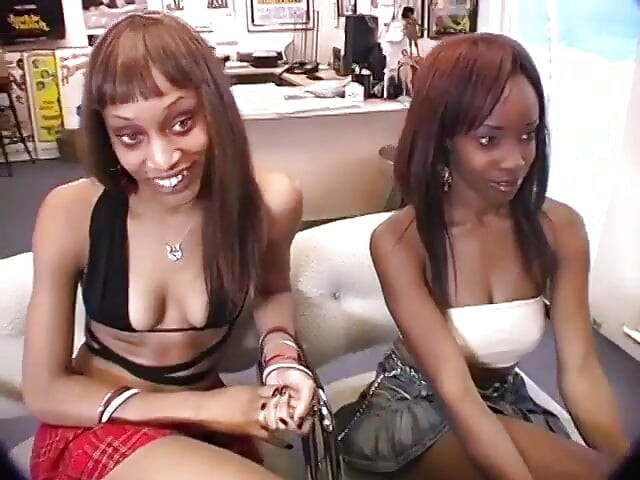 Two skinny girls can suck cock in their mouth