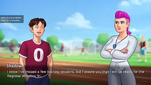 Summertime saga 1. tag auf dem college