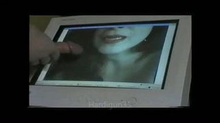 My ex lets me cum on her tongue through skype