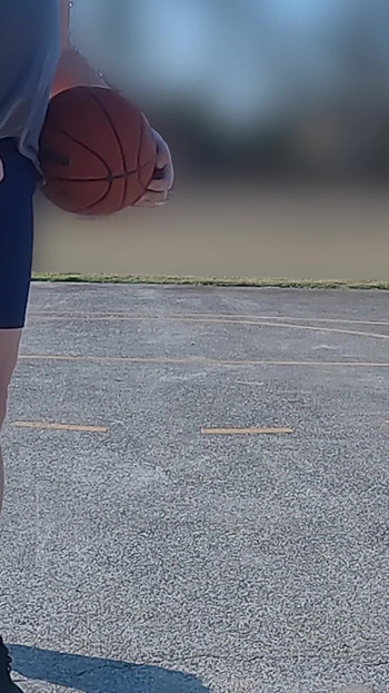 Powerful moment from "Playing basketball on a public court with my cock on display shooting hoops"