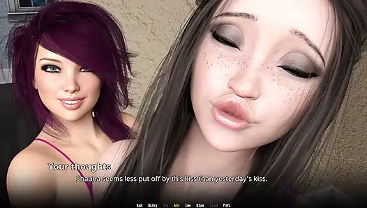 Wvm - My Trans Girlfriend Gives Me a Sloppy Blowjob in the Basement