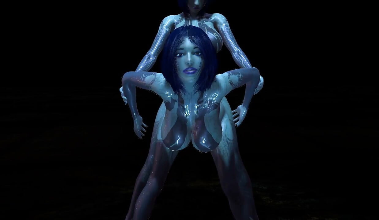 Cortana má potíže s jedním ze svých klonů - Halo Porno parodie