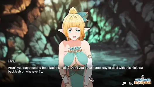 Flee, My Elven Ninja! 3D Gameplay Part 1