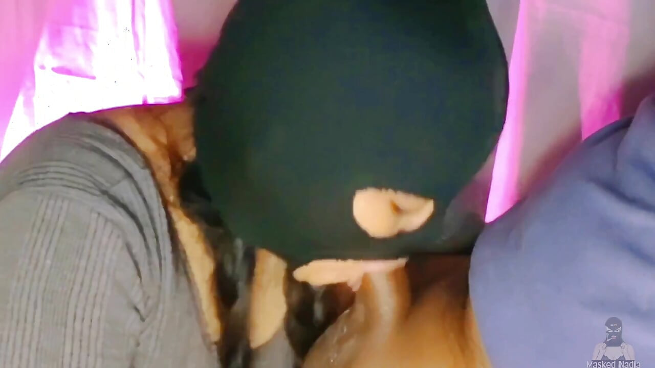 Masked Seductress Makes Him Explode (uncontrolled)