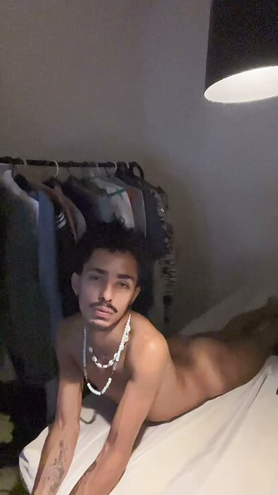 Little Bitch Jerking off Talking Bitching and Showing His Feet