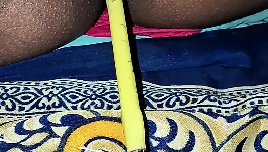 Erotic morning pussy masturbation - this cute girl has an orgasm