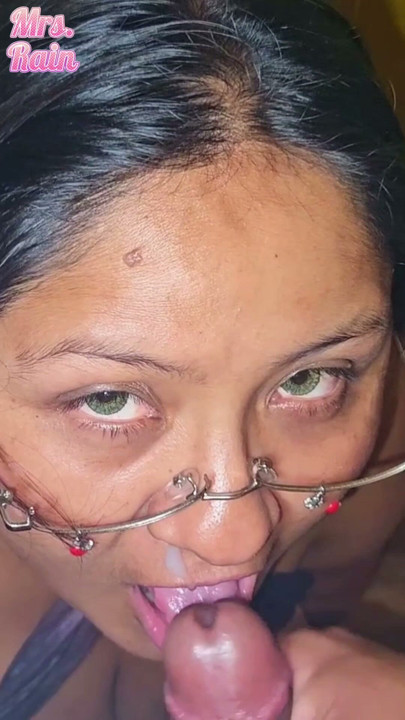 Cum tasting from a new donor, Dave