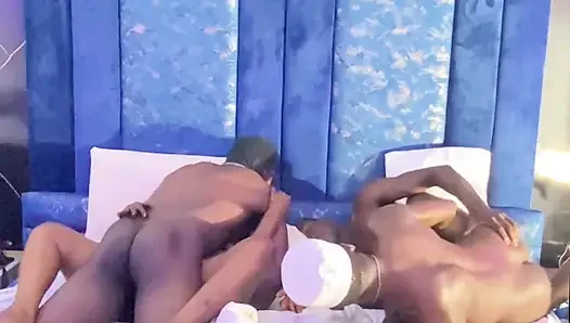 Bisexual hot 4some