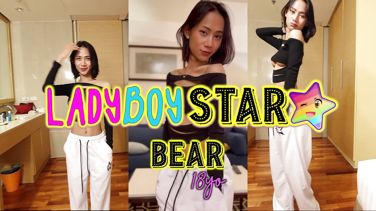 Ladyboystar - Deep anal sex in many positions and a facial with a hot ladyboy