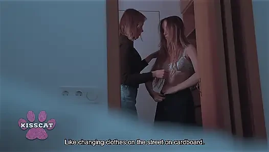 Oops, Stepson Accidentally Cum in Stepmom After Fucked Stepsister, Polly Yangs in Shared Bed at Night in Hotel Room