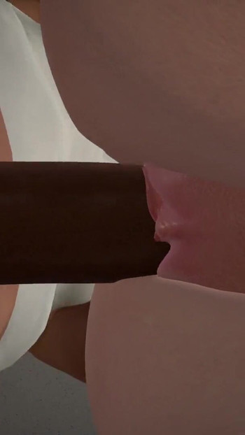 Powerful moment from "Asian wife loves sex l 3d Hentai Animation"
