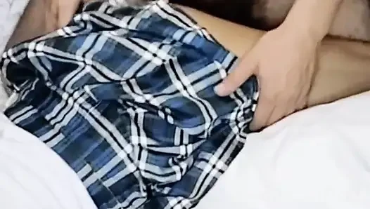 Thai Schoolgirl lets adults fuck her at mommy's house.