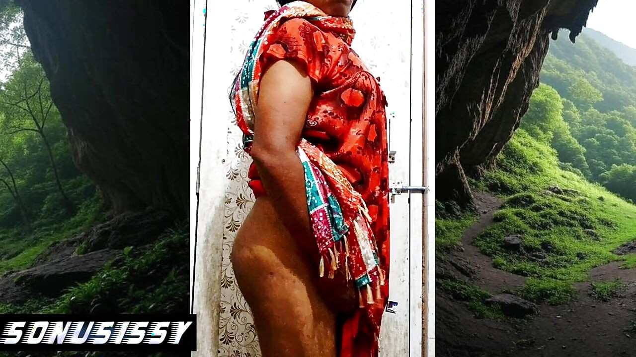 Donji crossdresser sonusissy haljina pokazuje pupak