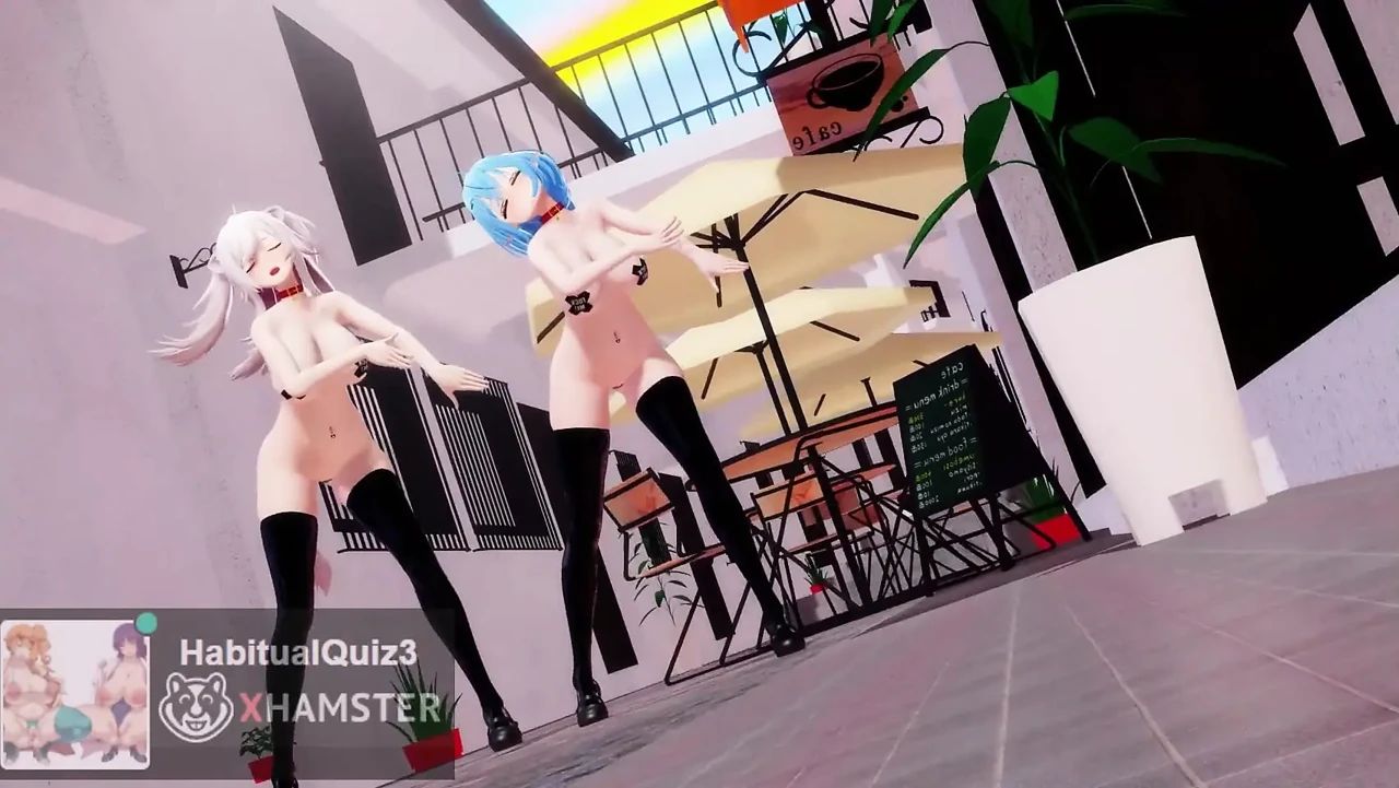 mmd r18 Shishi Lamy Heart Pie Dance hall fuck hard dildo ahegao sex dance public gangbang 3d hentai