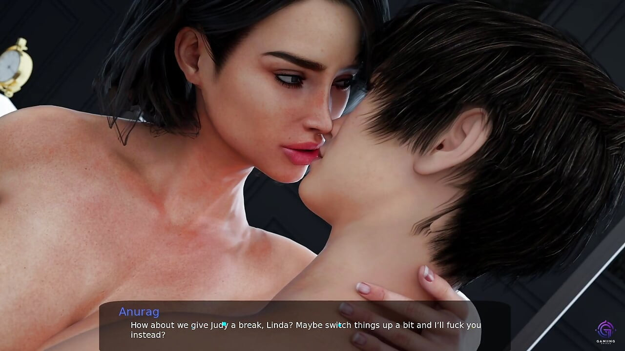 Hot Threesome with My Stepmom and Herfriend - 3D Hentai Animated Porn - Milfy City