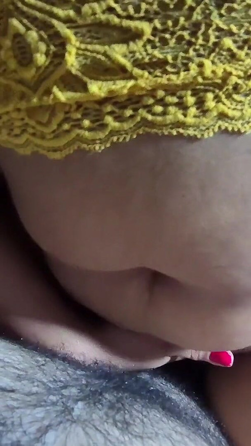 You're my sick boyfriend and the only pill that takes away his pain is my mouth, my ass and my tits. | Clip 1