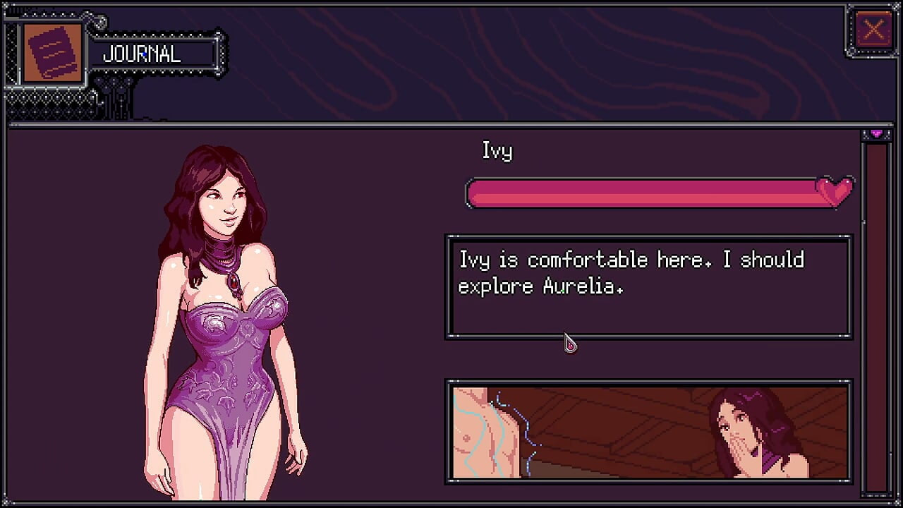 Aurelia game 100% unlocked gallery part1- Ivy and Scarlet main story girls